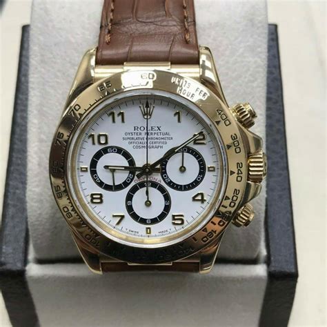 pre owned gold rolex daytona|used rolex daytonas for sale.